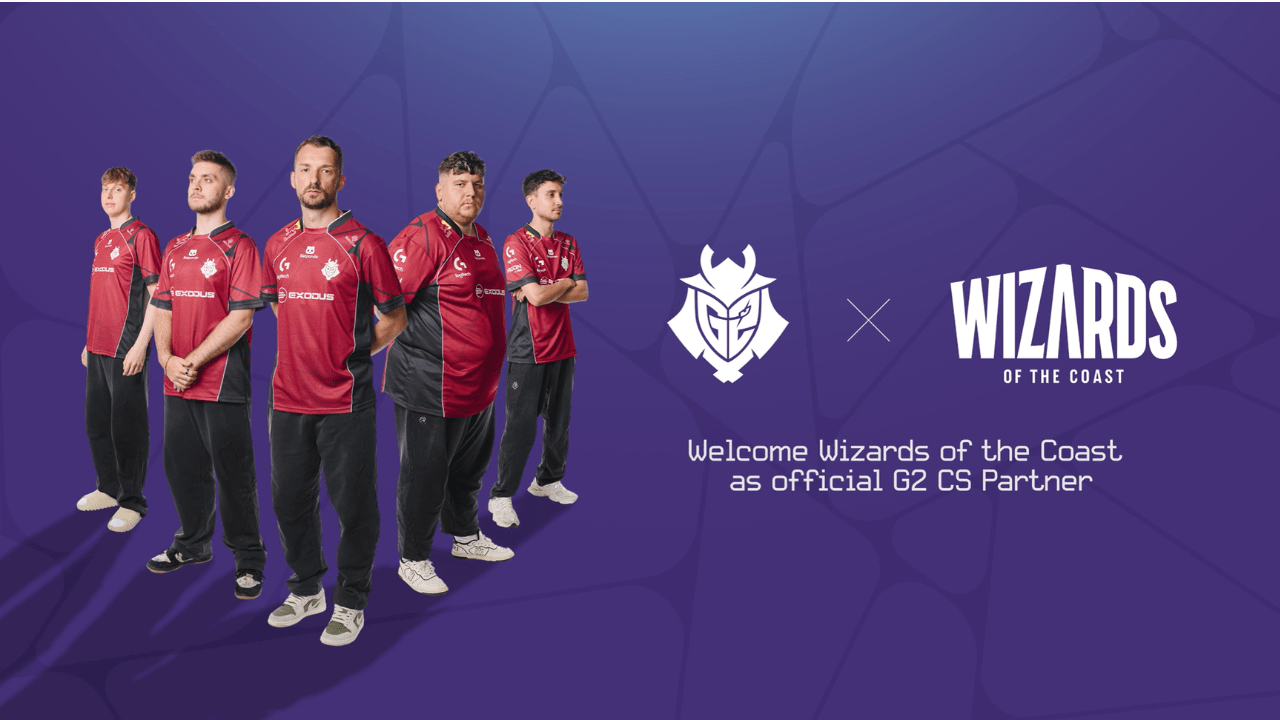 G2 Esports e Wizards of the Coast fecham parceria para uniformes de Counter-Strike